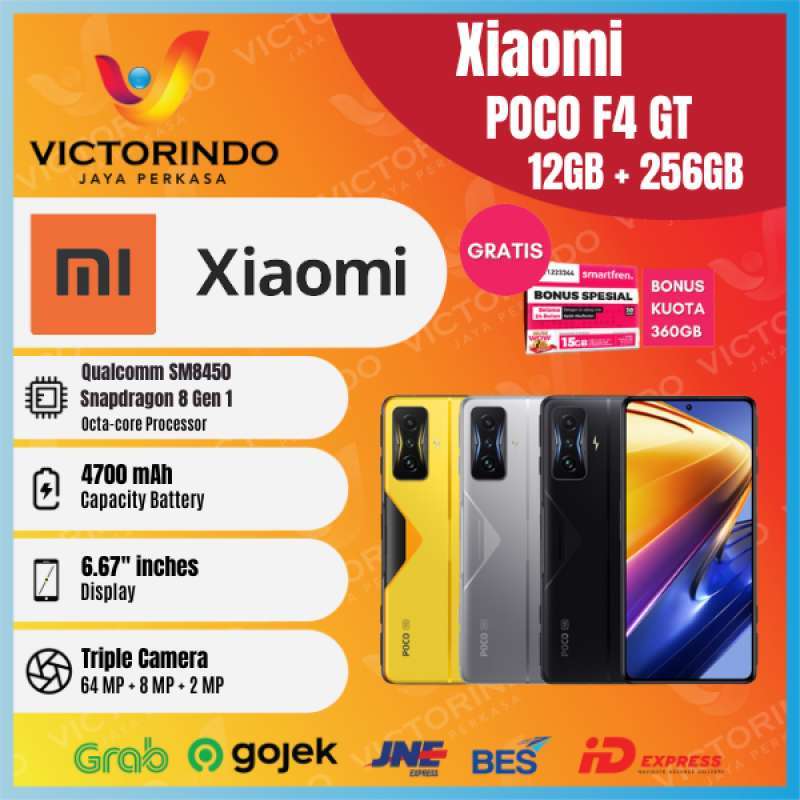 Jual Xiaomi Poco F4 GT 5G Smartphone ( Ram 12GB + Rom 256GB ) Garansi
