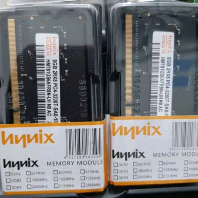 Jual Ram Laptop Hynix Ddr4 8gb 3200mhz Di Seller ...