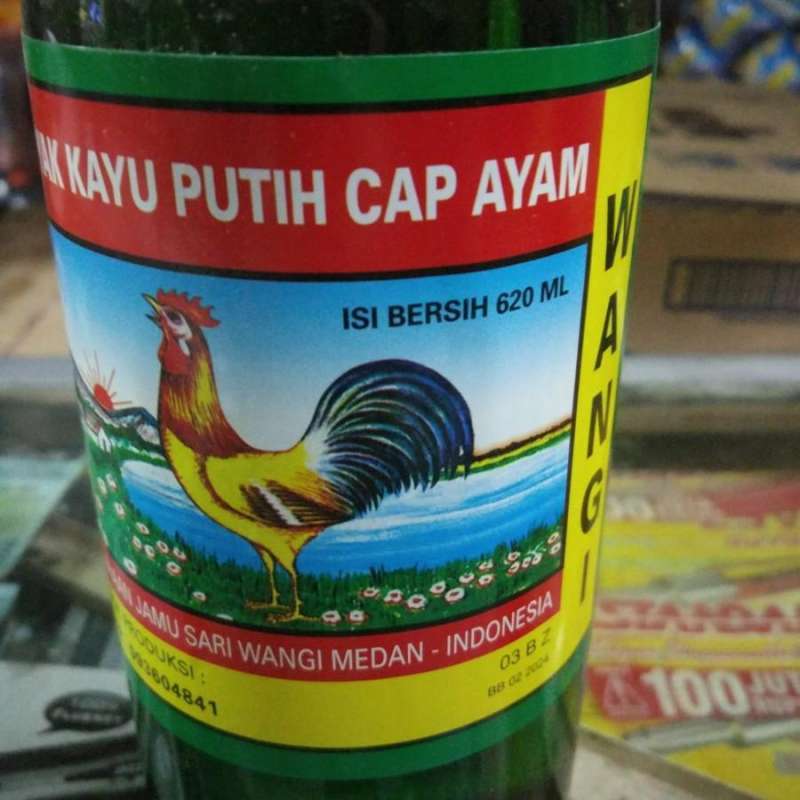 Jual Minyak Kayu Putih Cap Ayam Botol Bir 620ml Di Seller Jaya Skb ...