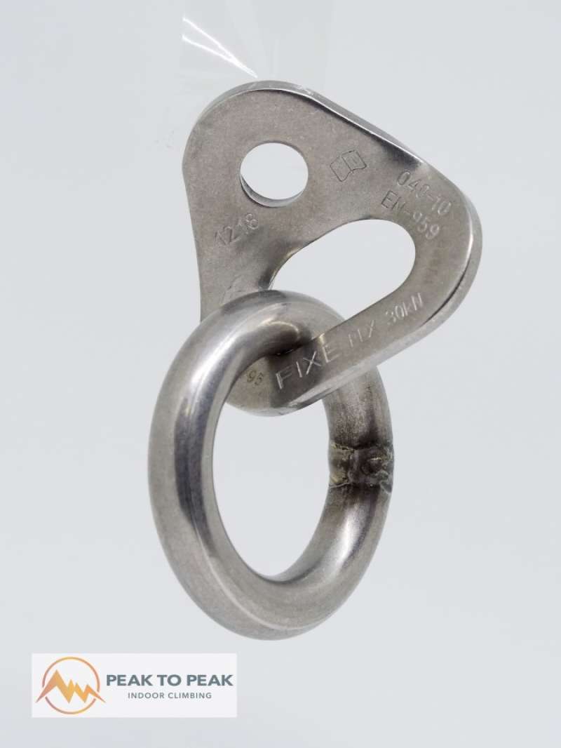 Promo OEM FIXE HANGER W RINGS CLIMBING RAPPELLING ANCHOR BOLT PLX