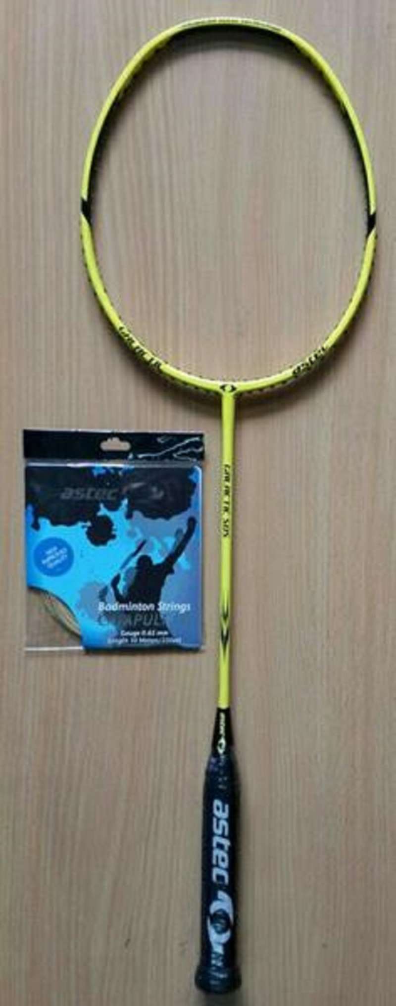 Jual Raket Badminton Astec Galatic 500 Dan 505 + Senar Astec Original ...