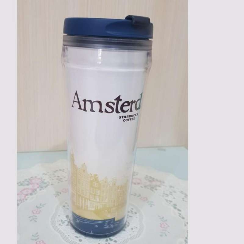 Jual TUMBLER STARBUCKS AMSTERDAM LIMITED EDITION ORIGINAL di Seller
