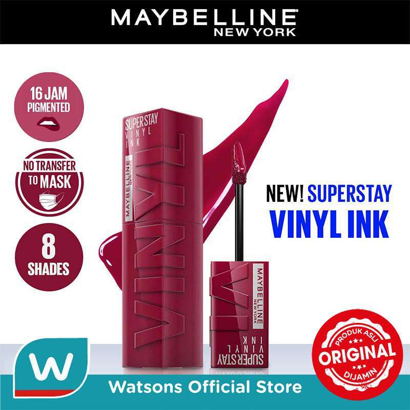 Promo MAYBELLINE Superstay Vinyl Ink Tint 30 Unrivaled Diskon 17% di ...