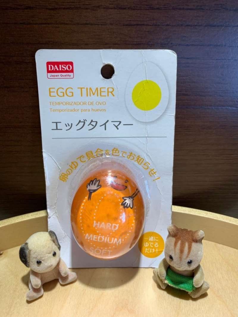 Jual BENTO EGG TIMER ALAT PENGUKUR KEMATANGAN TELUR BEKAL ANAK DAISO di ...