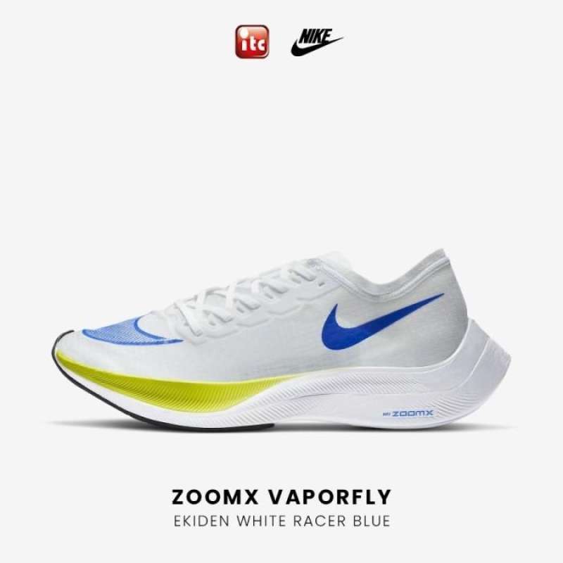 Jual Nike Original ZoomX VaporFly NEXT% 2 Ekiden White Racer Blue