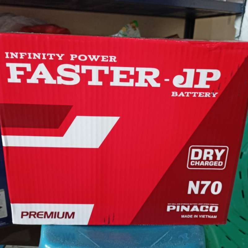 Jual Aki Baterai Basah Faster Jp Pinaco N70/65d31r Panther Kijang Grs 3