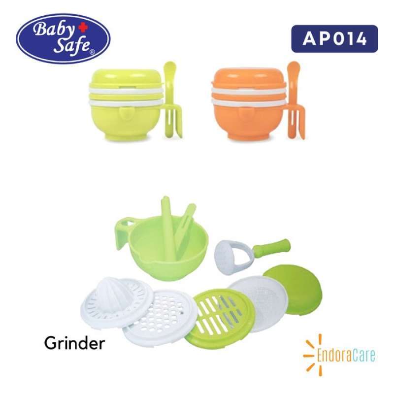 Promo BABY SAFE Multi Food Grinder Set Alat Pengolah Makanan MPASI