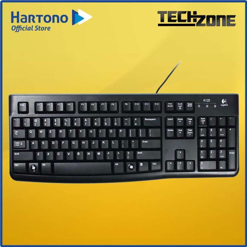 Jual LOGITECH CABLE KEYBOARD K120 920002582_B di Seller MyHartono