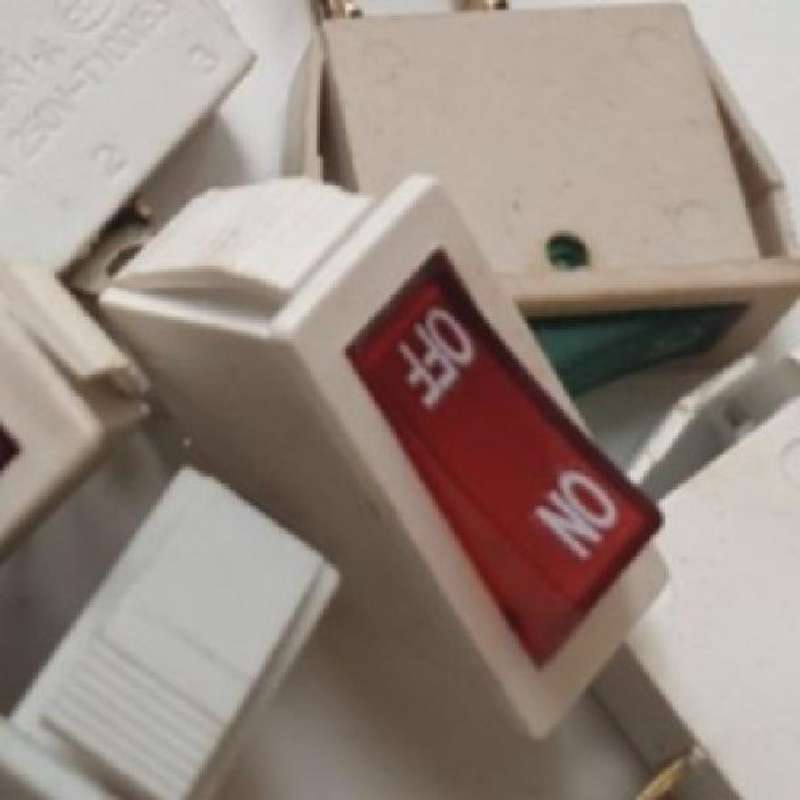 Jual Switch Dispenser / Saklar Dispenser Tombol On / Off di Seller