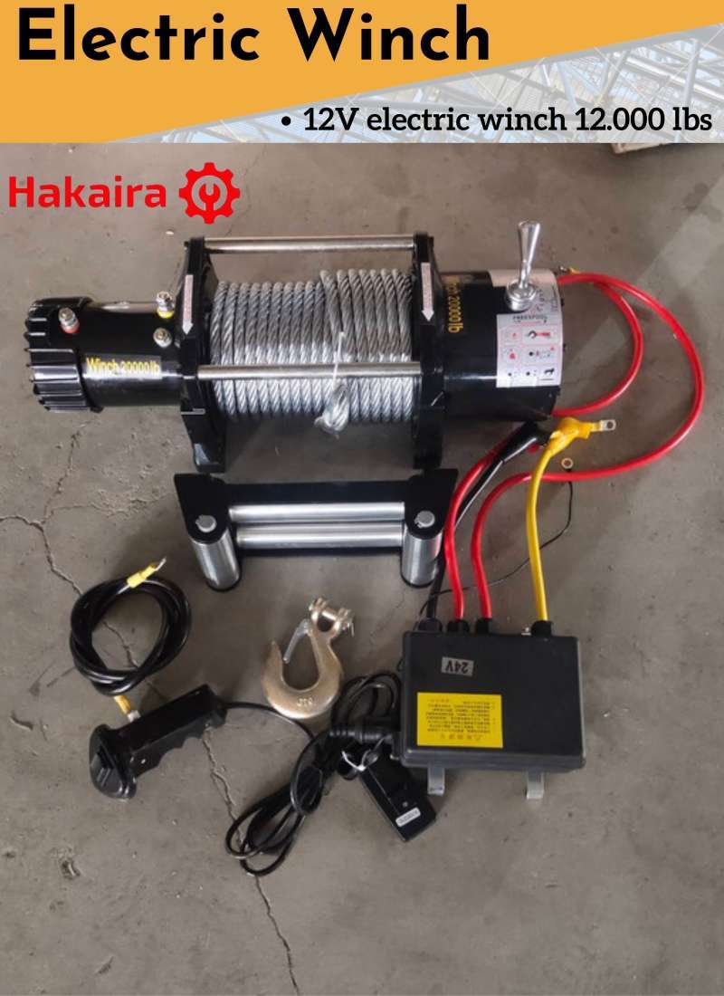 Promo Elektric Winch 12000 lbs 12V - winch/ katrol murah Surabaya ...
