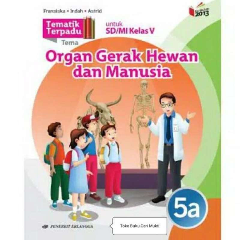Jual Buku Tematik Terpadu Kelas 5 Sd/mi 5a - 5i.k13 Revisi Erlangga ...