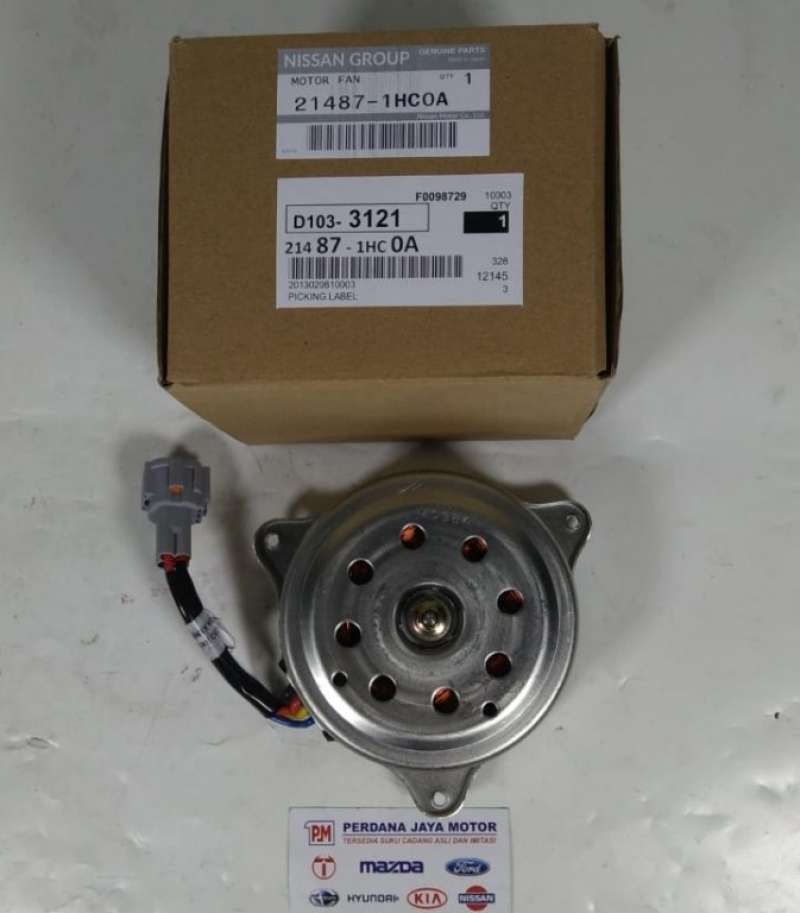 Jual Motor Fan Radiator Nissan March di Seller Perdana Jaya Motor