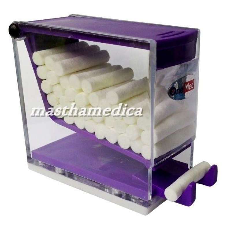 Promo Dental Cotton Roll Dispenser Ungu OneMed Diskon 17 di Seller