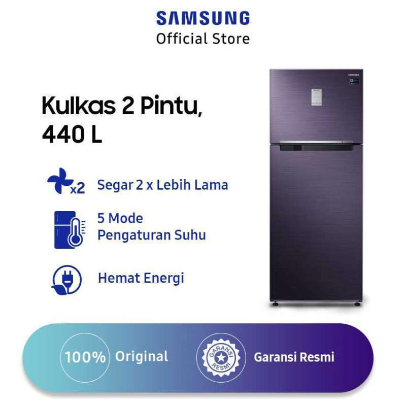 Jual SAMSUNG - RT43 Kulkas 2 Pintu dengan Twin Cooling Plus™ 440 Liter