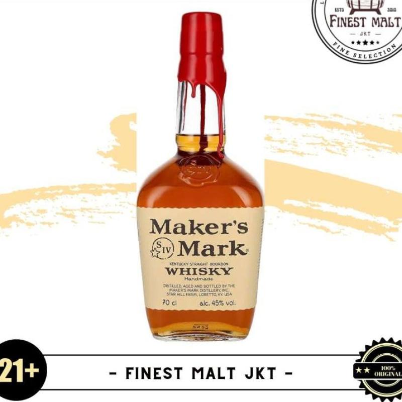 Jual Maker's Mark Kentucky Straight Bourbon Whisky 750 ml di Seller
