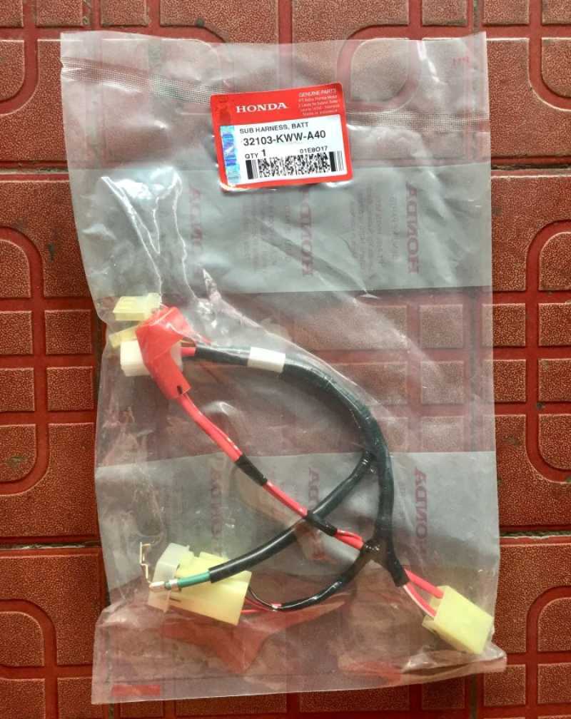 Jual Kabel Body Bagian Aki Honda Absolute Revo Original Ahm di Seller