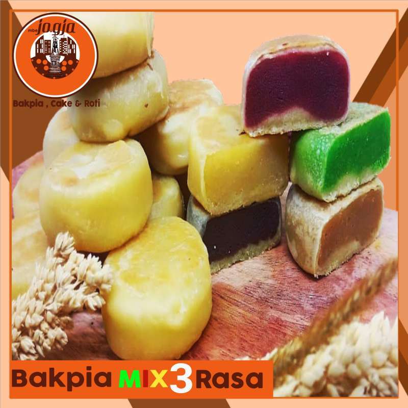 Pathok Three Promo Bakpia Basah Premium Mix 3 Rasa Asli Khas Pathok Jogja Kemasan ...