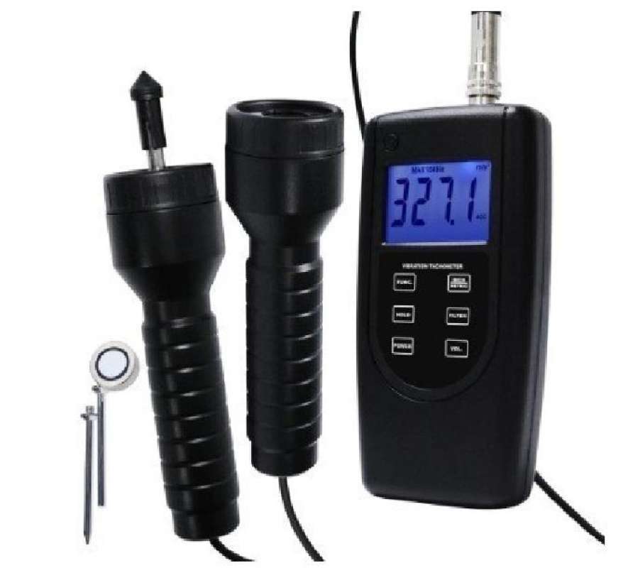 Jual Vibration Tachometer Meter Piezoelectric Sensor RPM (r/min