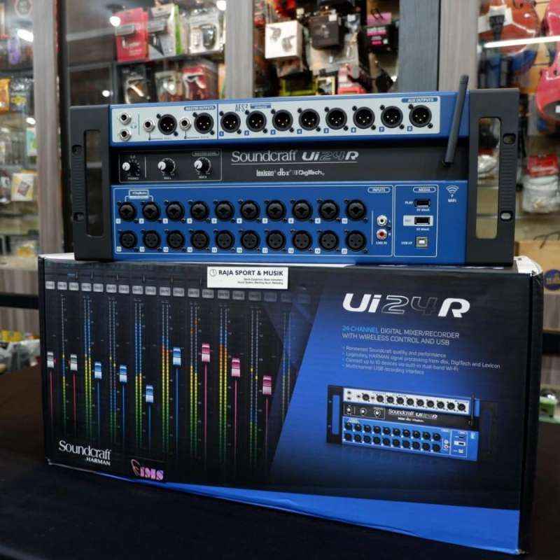 Jual Digital Mixer Soundcraft Ui24R (Ui24R / Ui 24R) di Seller Raja Musik (toko) Kesawan