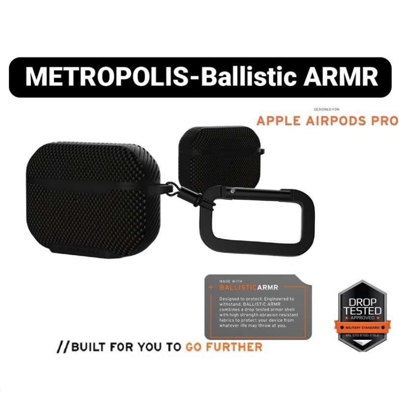 Promo Case Airpods Pro UAG METROPOLIS BALLISTIC ARMOR Diskon 18 di
