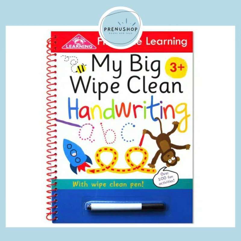Jual New Segel Activity Book My Big Wipe Clean Handwriting di Seller