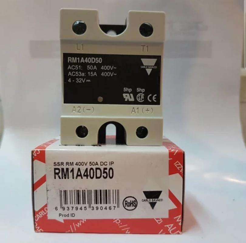 Jual CARLO GAVAZZI RM1A40D50 SOLID STATE RELAYS SSR 50A DC IP di Seller ...