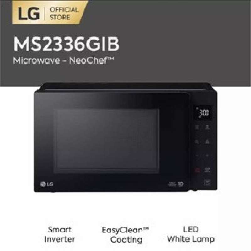 Jual LG MICROWAVE MS2336GIB SMART INVERTER NEO CHEF 23 LITER di Seller