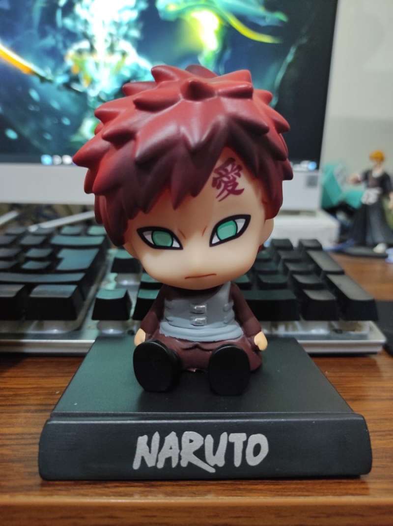 Promo Dashboard Mobil Figure Naruto Bobble head Pajangan Kepala Goyang