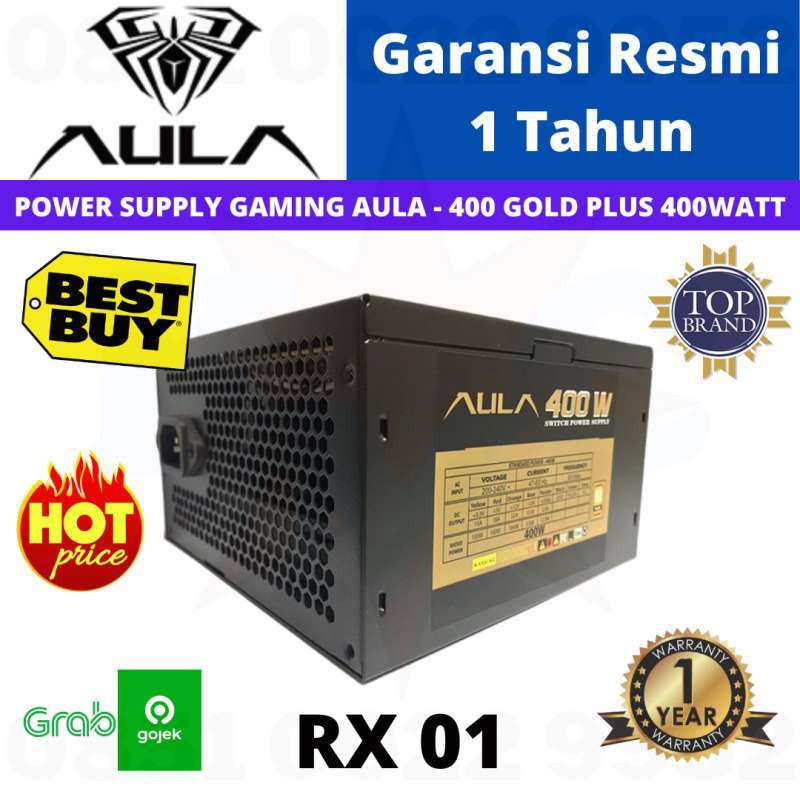 Promo Power Supply PSU AULA 400w Gold Plus Power Supply Gaming AULA ...