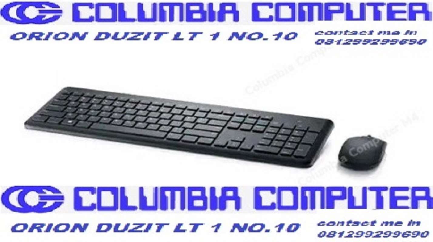 Jual Dell Wireless Keyboard & Mouse KM117 di Seller Columbia Computer