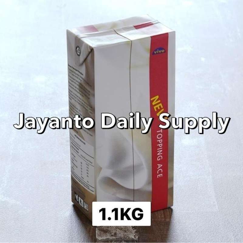 Jual Vivo Topping Ace 1100gr Whipping Cream 100 Halal Di Seller