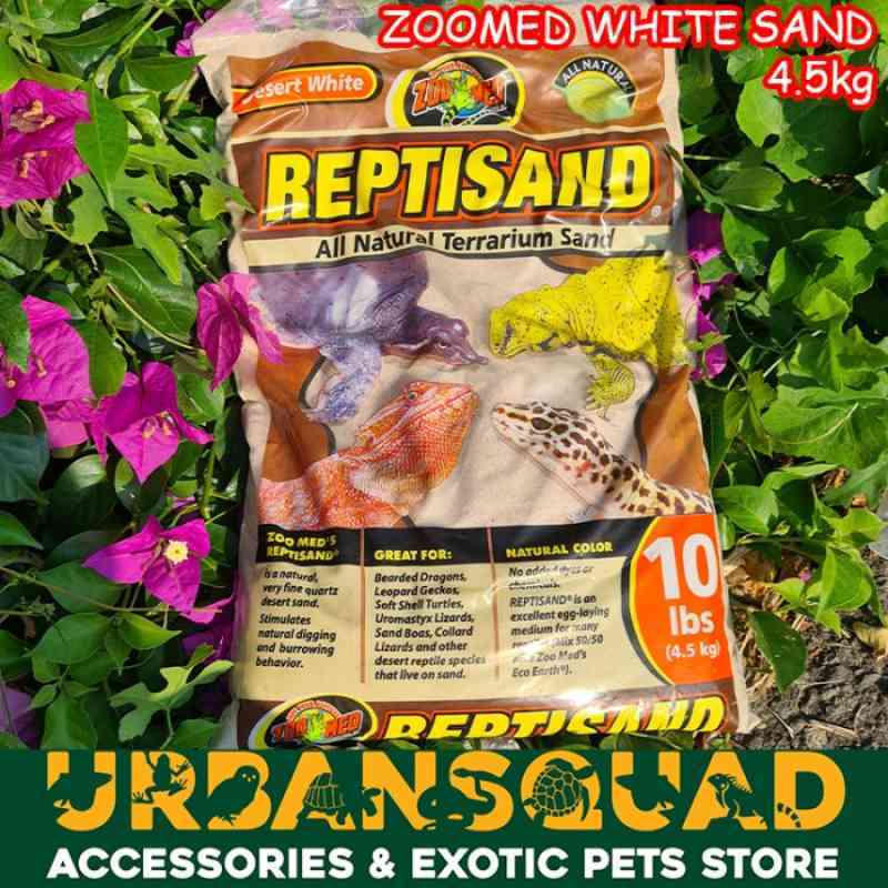 Jual ZOOMED REPTISAND NATURAL WHITE 4.5KG PASIR REPTIL GECKO BD