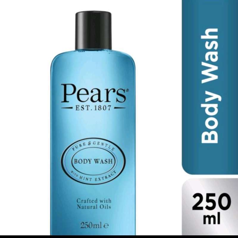 Jual pears body wash sabun mandi cair natural oil kemasan botol 250 ml