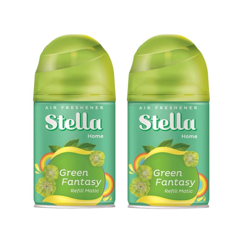 Jual Stella Green Fantasy Refill Matic Cairan Pengharum Ruangan [2 x