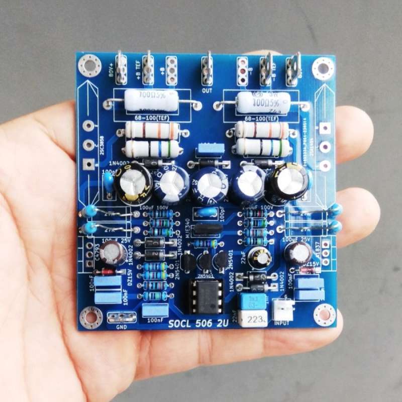 Jual KIT DRIVER POWER AMPLIFIER SOCL 506 TEF EKSLUSIVE FIBER DOUBLE