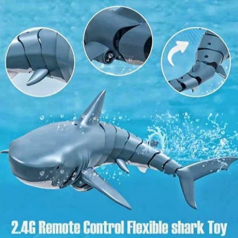 Jual RC REMOTE CONTROL SHARK ROBOT IKAN HIU RC REMOTE CONTROL 2.4 GHz di Seller Oamra.indo