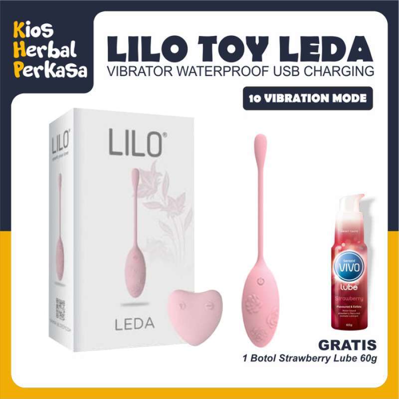 Promo Vibrator Lilo Toy Leda Bukan Dido Alat Pijat Wanita Remote 