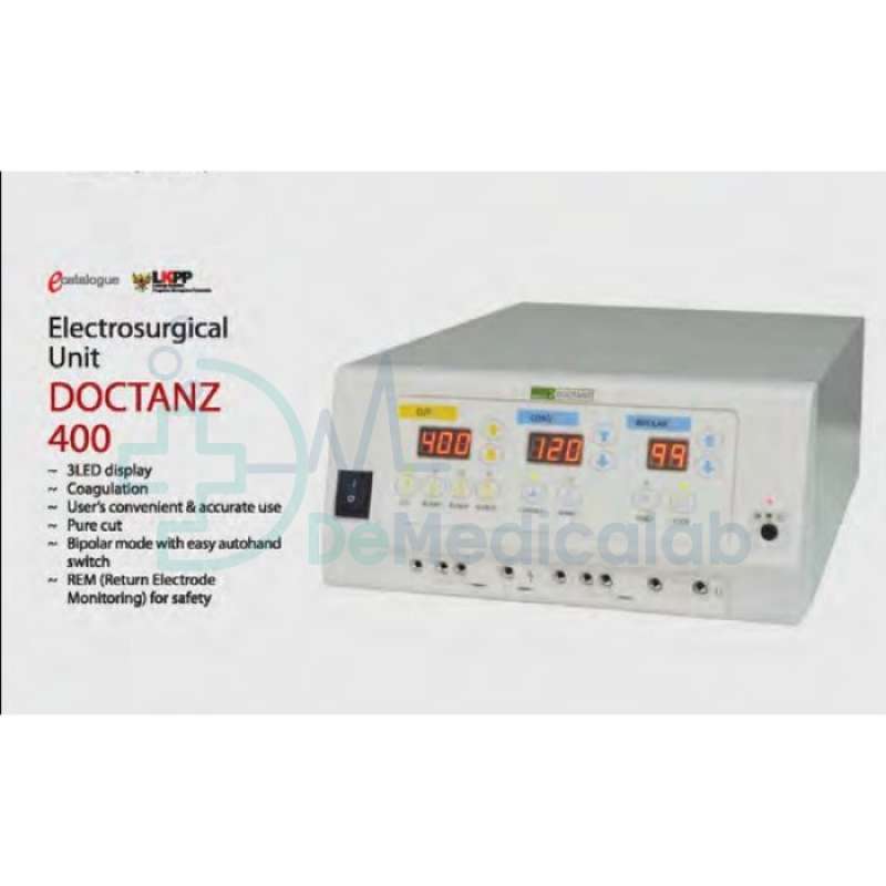 Jual Cautery Electrosurgical Unit DOCTANZ 400 Watt Alat Bedah Elektrik