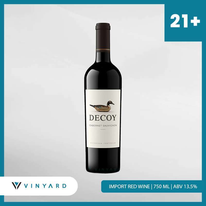 Promo Decoy Sonoma County Sauvignon Red Wine 750 ml Diskon 18