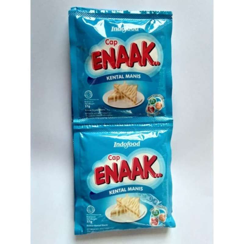 Jual Susu Kental Manis Putih Cap ENAK 6 Sachet 37g di Seller Toko 25