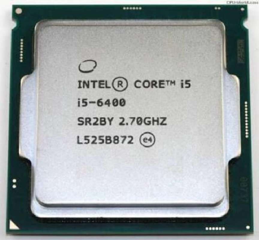 Jual PROCESSOR INTEL CORE I5 6400 TRAY PLUS FAN SOCKET 1151 di Seller