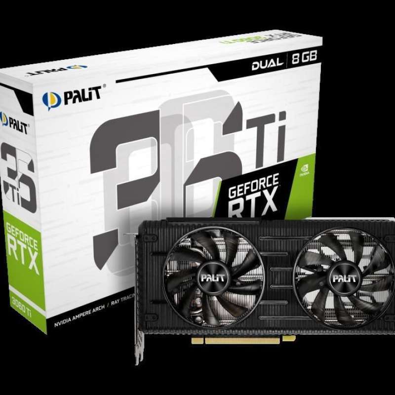 Jual Palit VGA GeForce RTX 3060 Ti Dual 8GB GDDR6 GPU RTX3060Ti Dual di ...