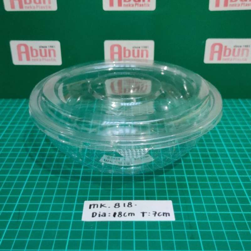 Promo MIKA BOWL CLEAR MK818 50PCS Diskon 23 di Seller Hanskitchen