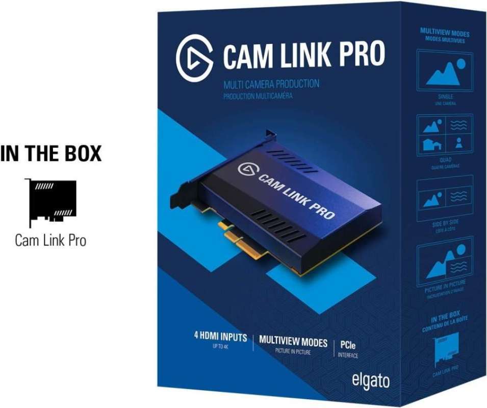 Jual Elgato Cam Link Pro Pcie Game Capture Quad Hdmi 4k30 Inputs