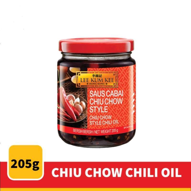 Jual CHILI OIL LEE KUM KEE CHIU CHOU STYLE 205GR CABAI MINYAK KEDELAI