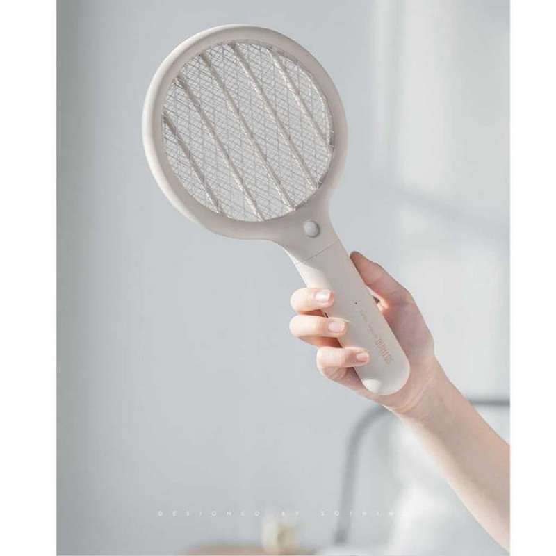 Jual Xiaomi SOTHING Raket Nyamuk Mini Electric Mosquito Racket LED di ...