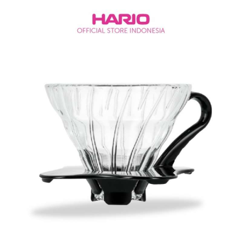 Promo Hario Coffee Glass Dripper V60 Black 01 Vdg01 B Diskon 15 di Seller Tsurayaa Shop
