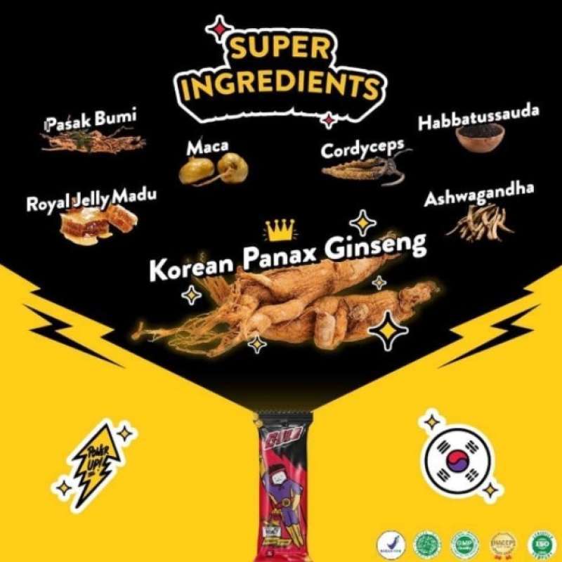 Promo Mister Golo 1 kotak Suplemen Vitalitas Pria Herbal Korean