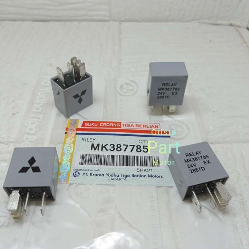 Jual RELAY POWER LAMPU 24V KAKI 5 MITSUBISHI PS125 PS 125 TURBO CANTER