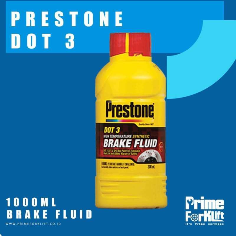 Jual PRESTONE DOT 3 BRAKE FLUID 1000ML di Seller PT PRIME FORKLIFT